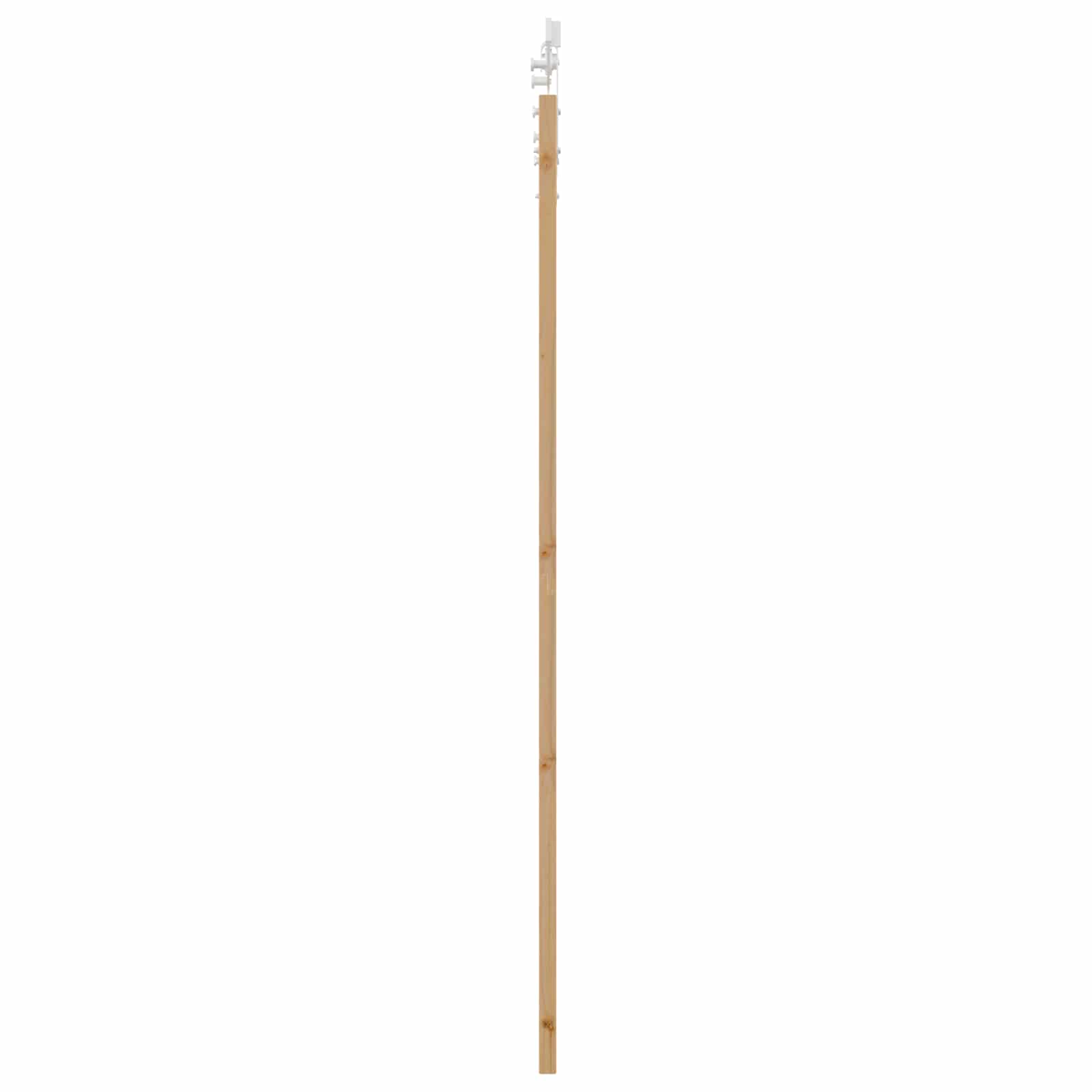 Porta scorrevole ORKDAL Naturale e Bianco 86 x 211 cm | homemem39