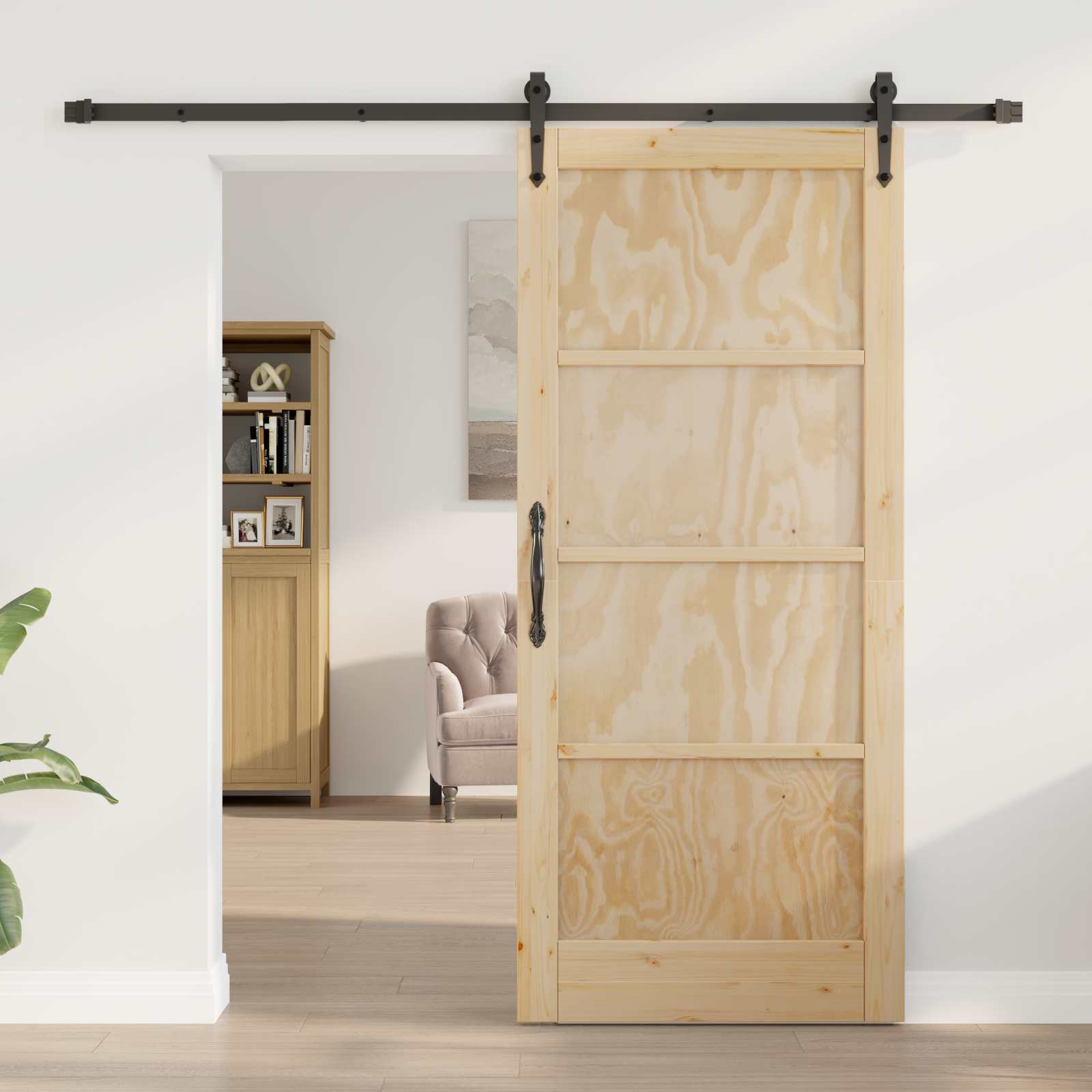 Porta scorrevole ORKDAL Naturale 86 x 198,5 cm | homemem39