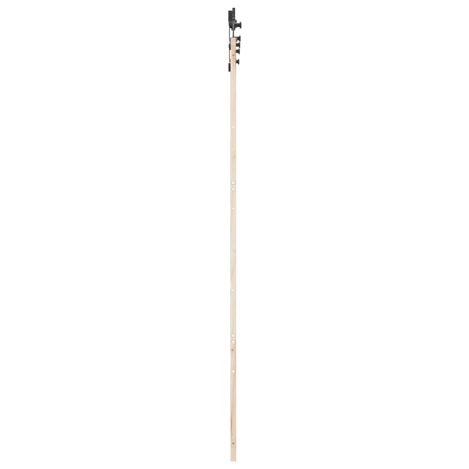 Porta scorrevole Naturale 90 x 208 cm Legno Massello di Pino | homemem39