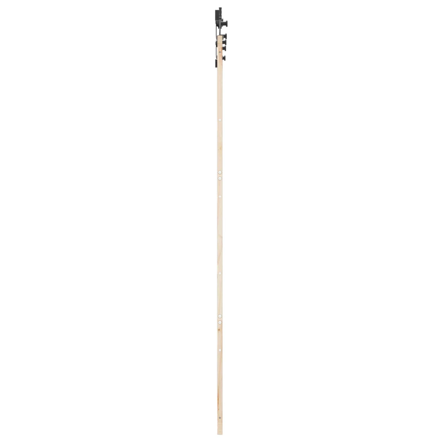 Porta scorrevole Naturale 80 x 208 cm Legno Massello di Pino | homemem39