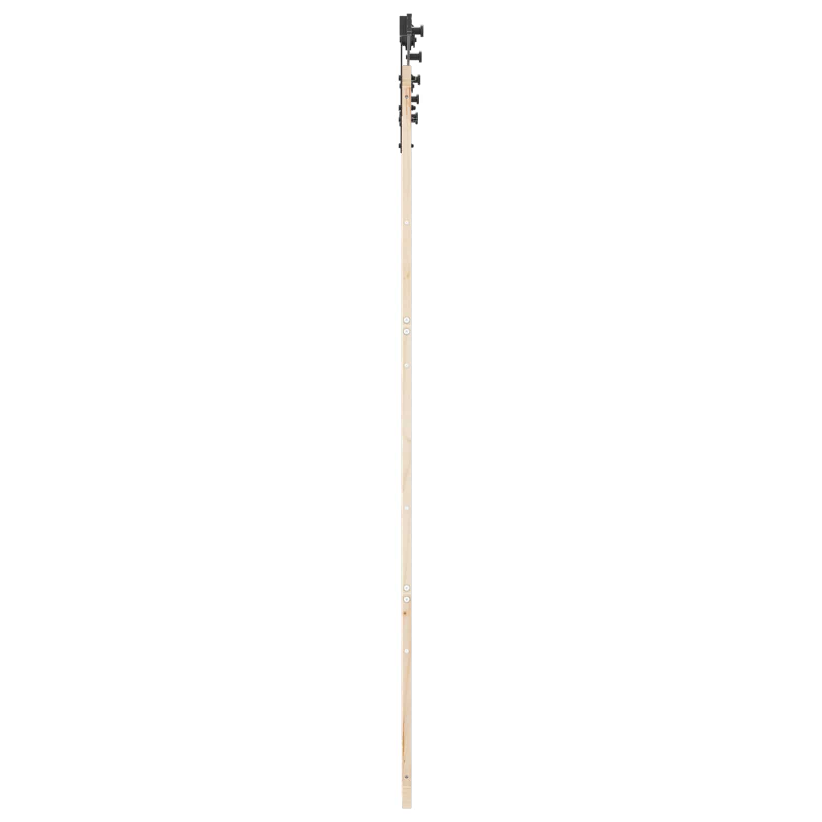 Porta scorrevole Naturale 90 x 208 cm Legno Massello di Pino | homemem39