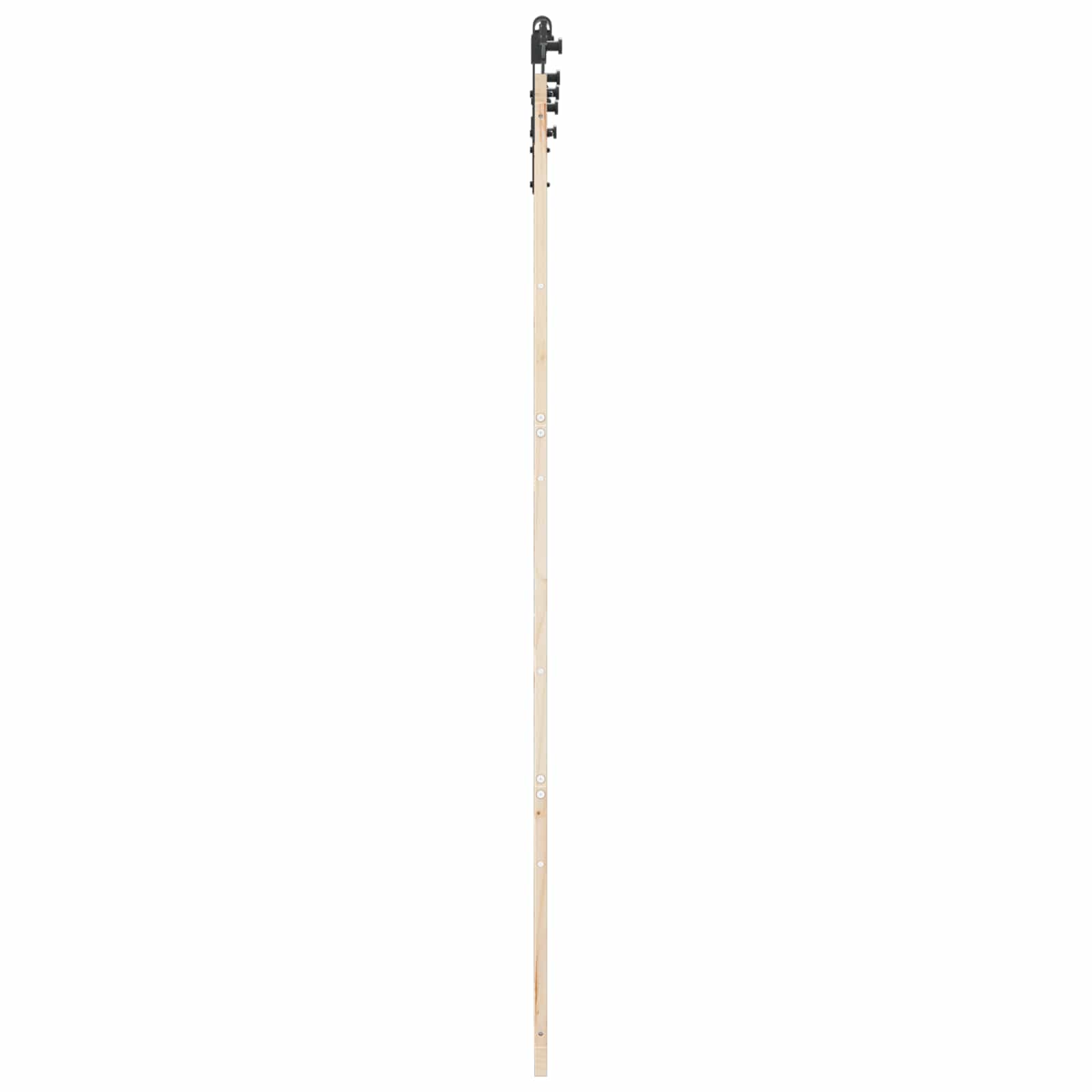 Porta scorrevole Naturale 90 x 208 cm Legno Massello di Pino | homemem39