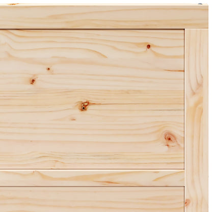 Porta scorrevole Naturale 80 x 208 cm Legno Massello di Pino | homemem39