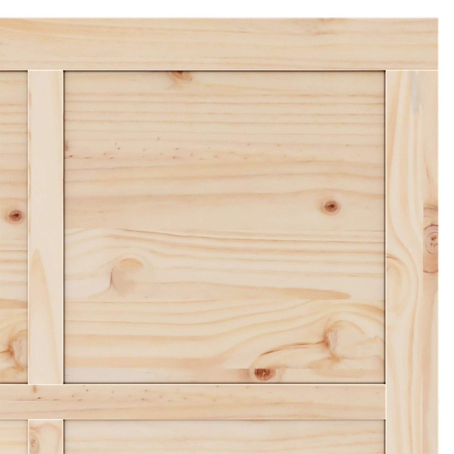 Porta scorrevole Naturale 100 x 208 cm Legno Massello di Pino | homemem39