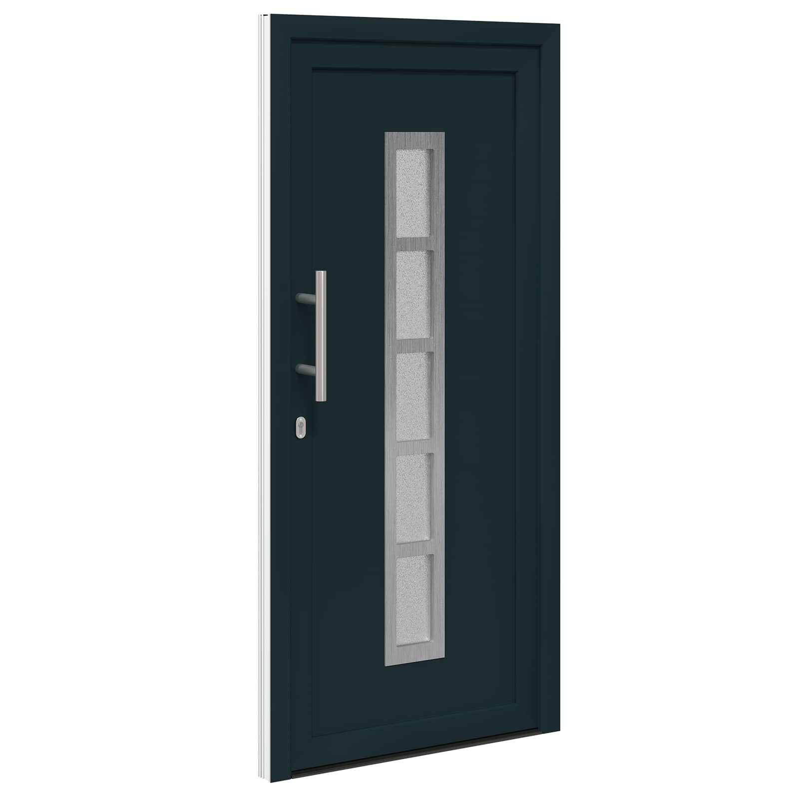 Porta Frontale Antracite 98 x 200 cm PVC | homemem39