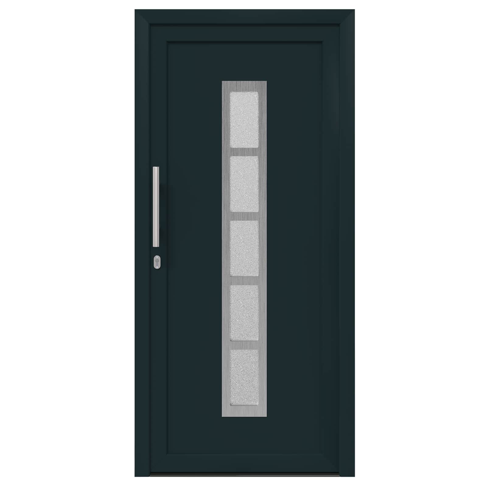 Porta Frontale Antracite 108 x 208 cm PVC | homemem39