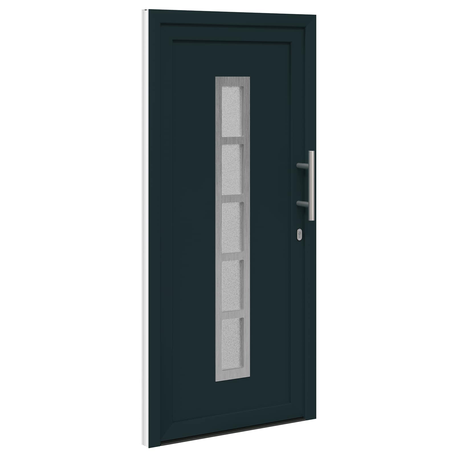 Porta Frontale Antracite 98 x 200 cm PVC | homemem39