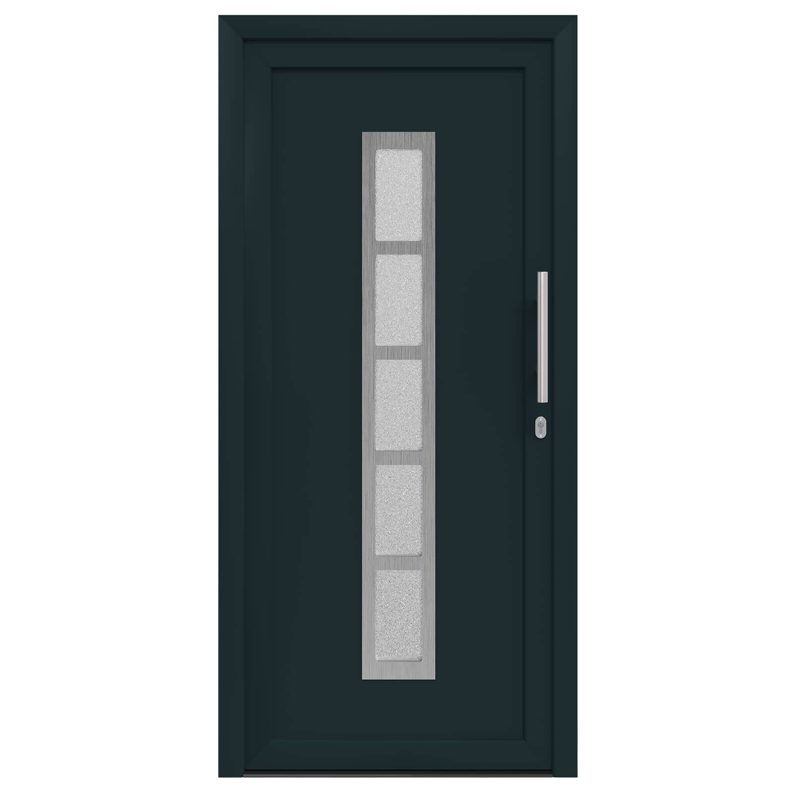 Porta Frontale Antracite 98 x 208 cm PVC | homemem39