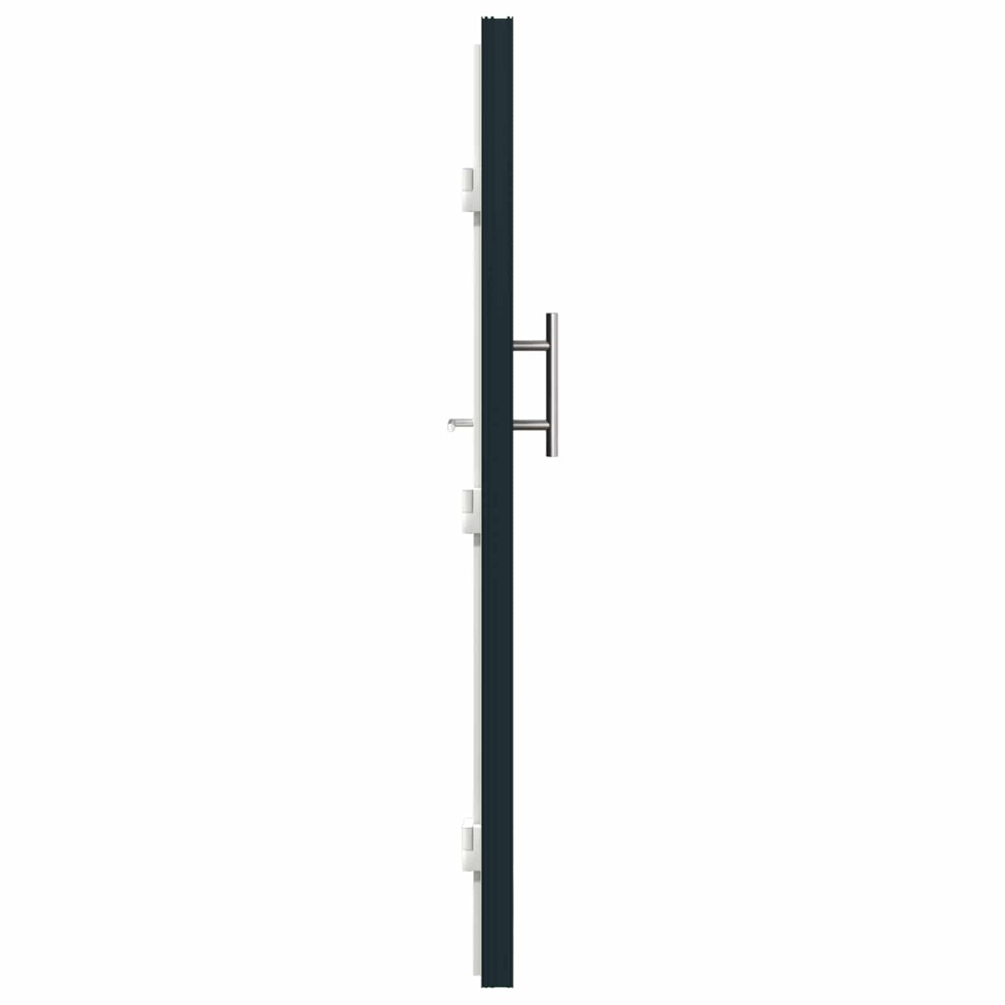 Porta Frontale Antracite 98 x 200 cm PVC | homemem39