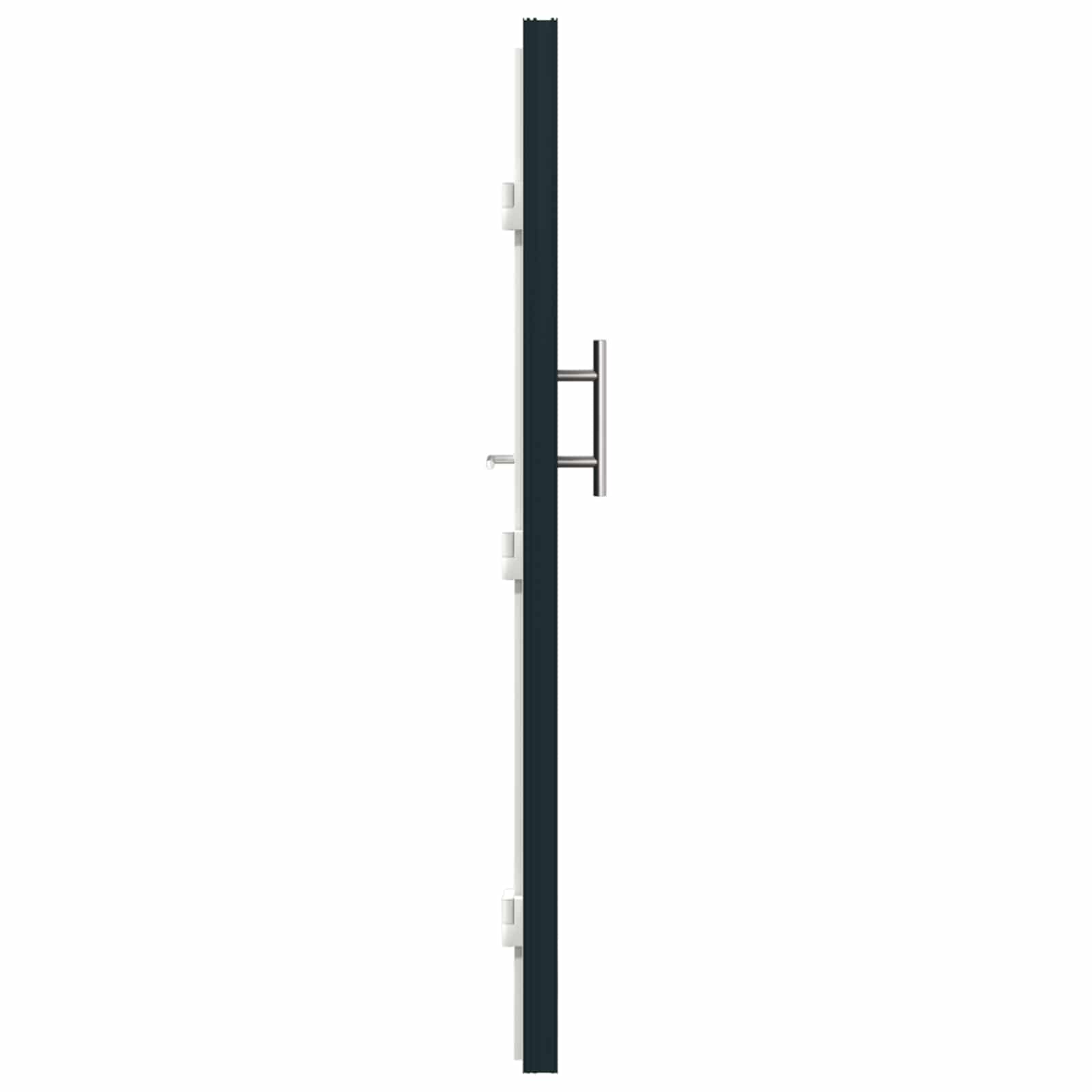 Porta Frontale Antracite 98 x 200 cm PVC | homemem39