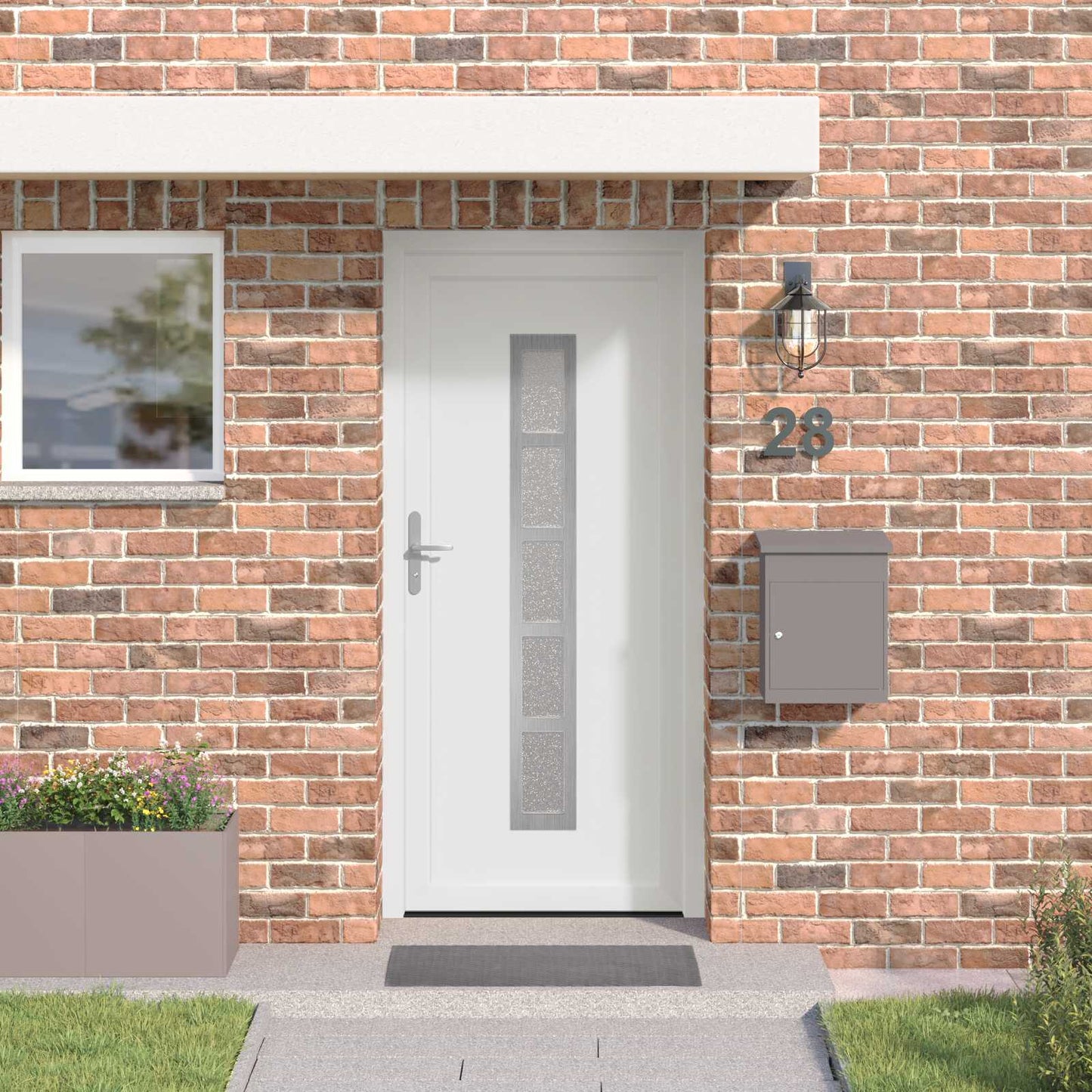 Porta Frontale Bianco 88 x 200 cm PVC