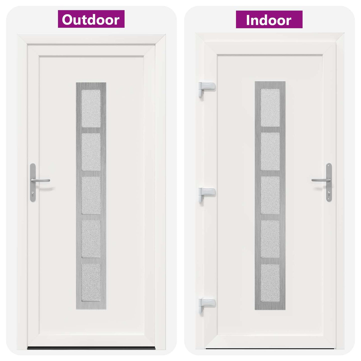 Porta Frontale Bianco 108 x 208 cm PVC | homemem39