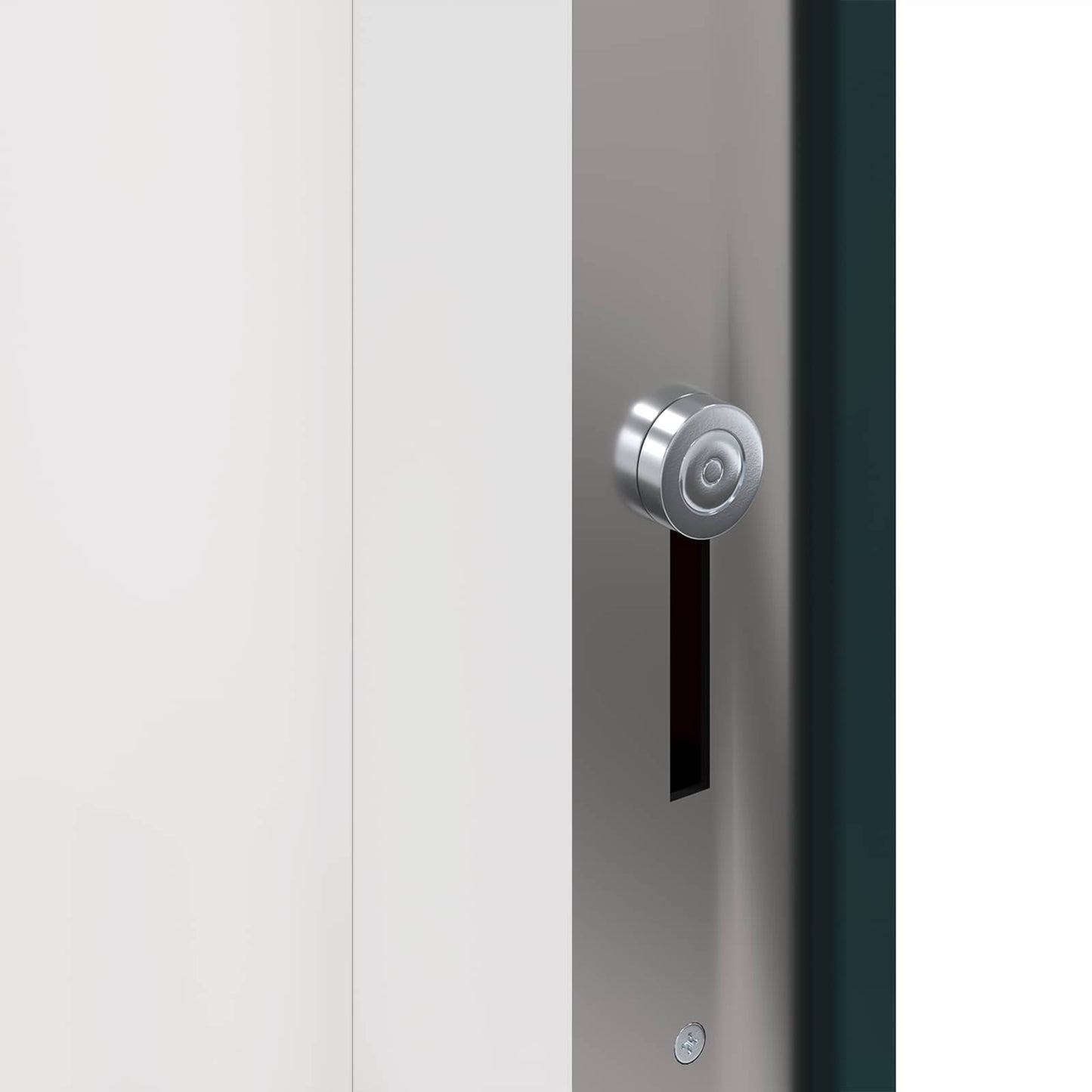 Porta Frontale Antracite 88 x 200 cm PVC | homemem39
