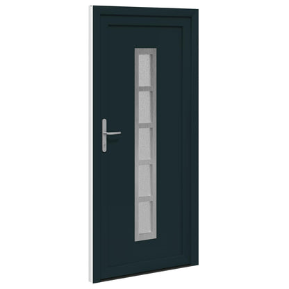 Porta Frontale Antracite 98 x 200 cm PVC | homemem39