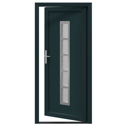Porta Frontale Antracite 98 x 200 cm PVC | homemem39