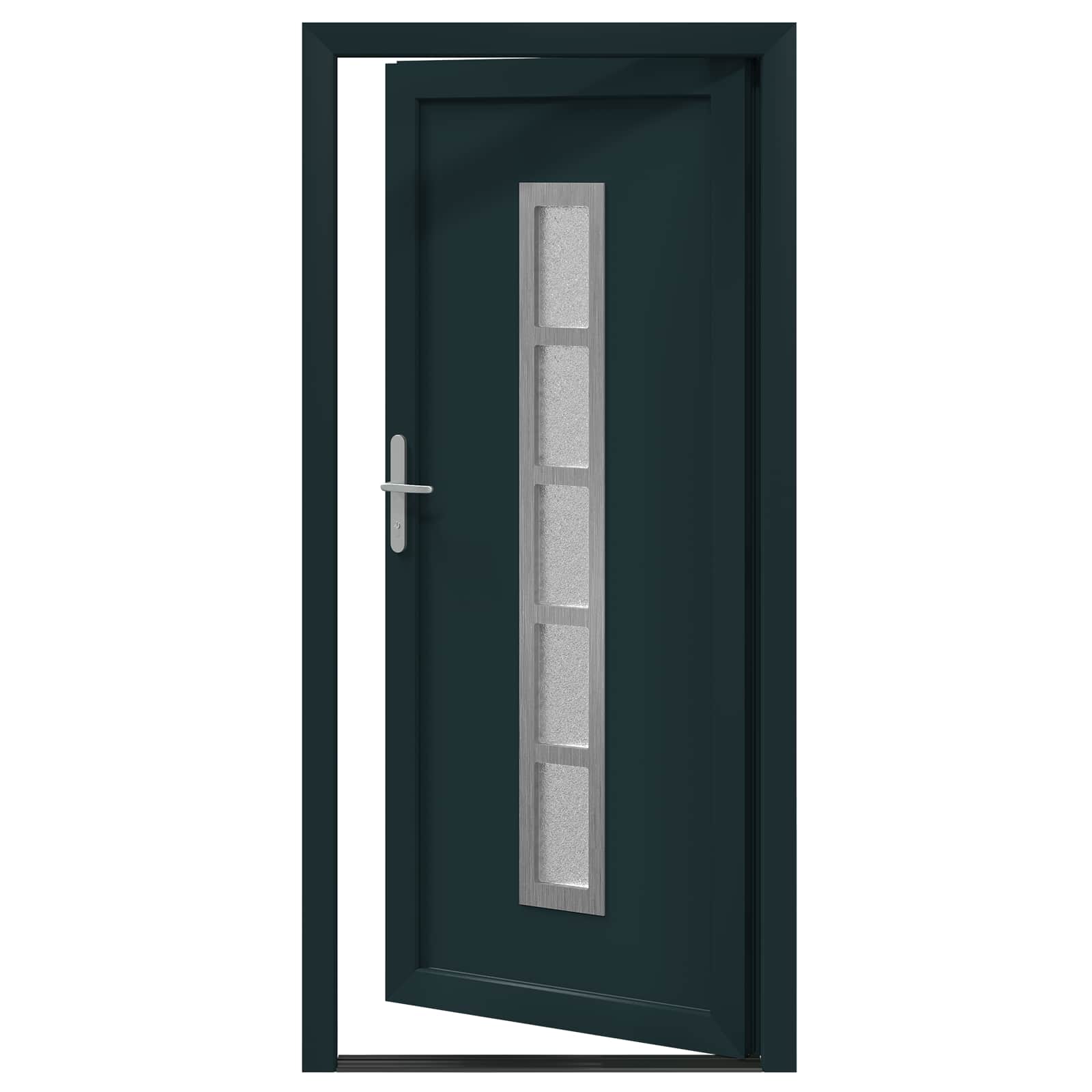Porta Frontale Antracite 98 x 208 cm PVC | homemem39