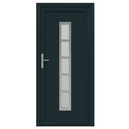 Porta Frontale Antracite 98 x 208 cm PVC | homemem39