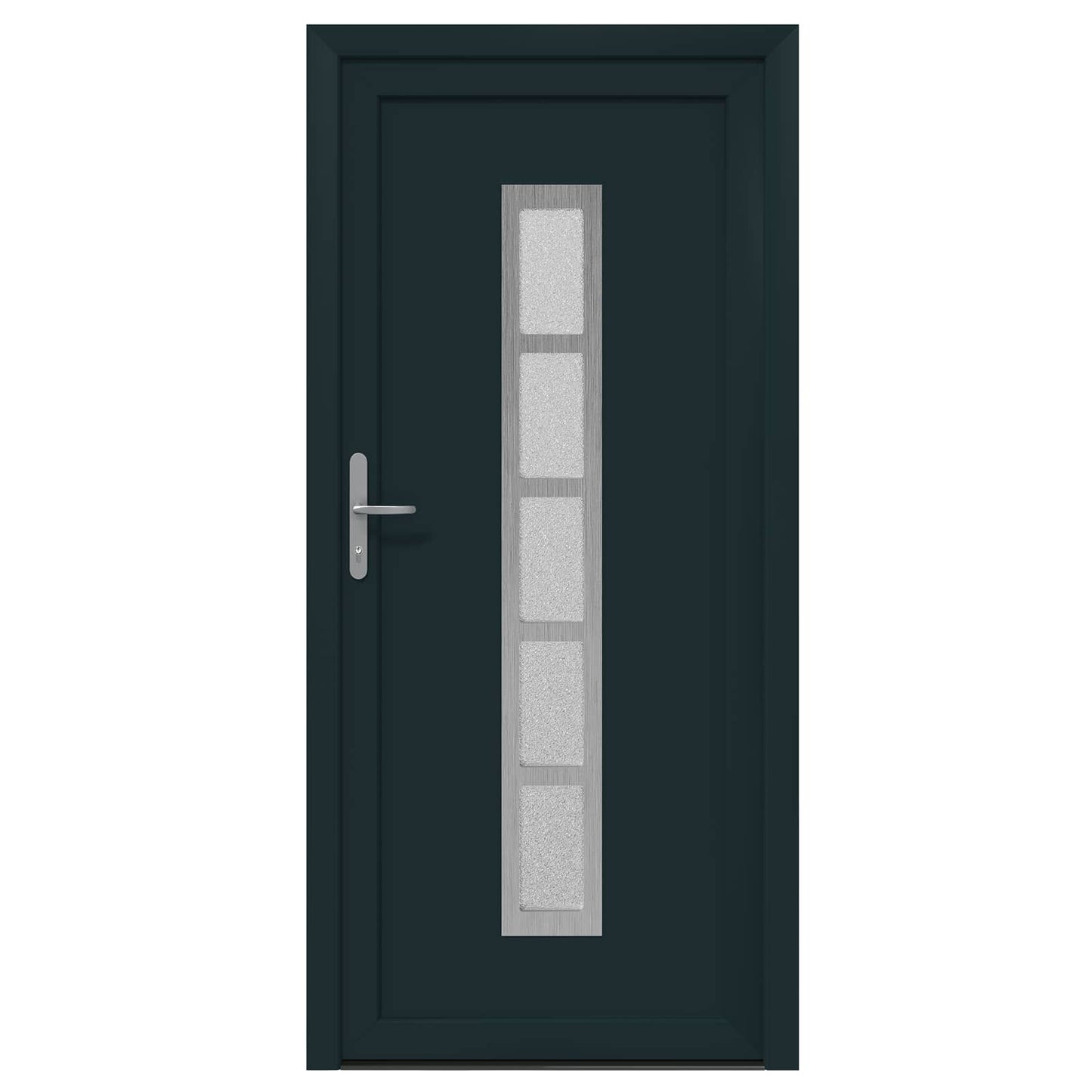 Porta Frontale Antracite 108 x 208 cm PVC | homemem39