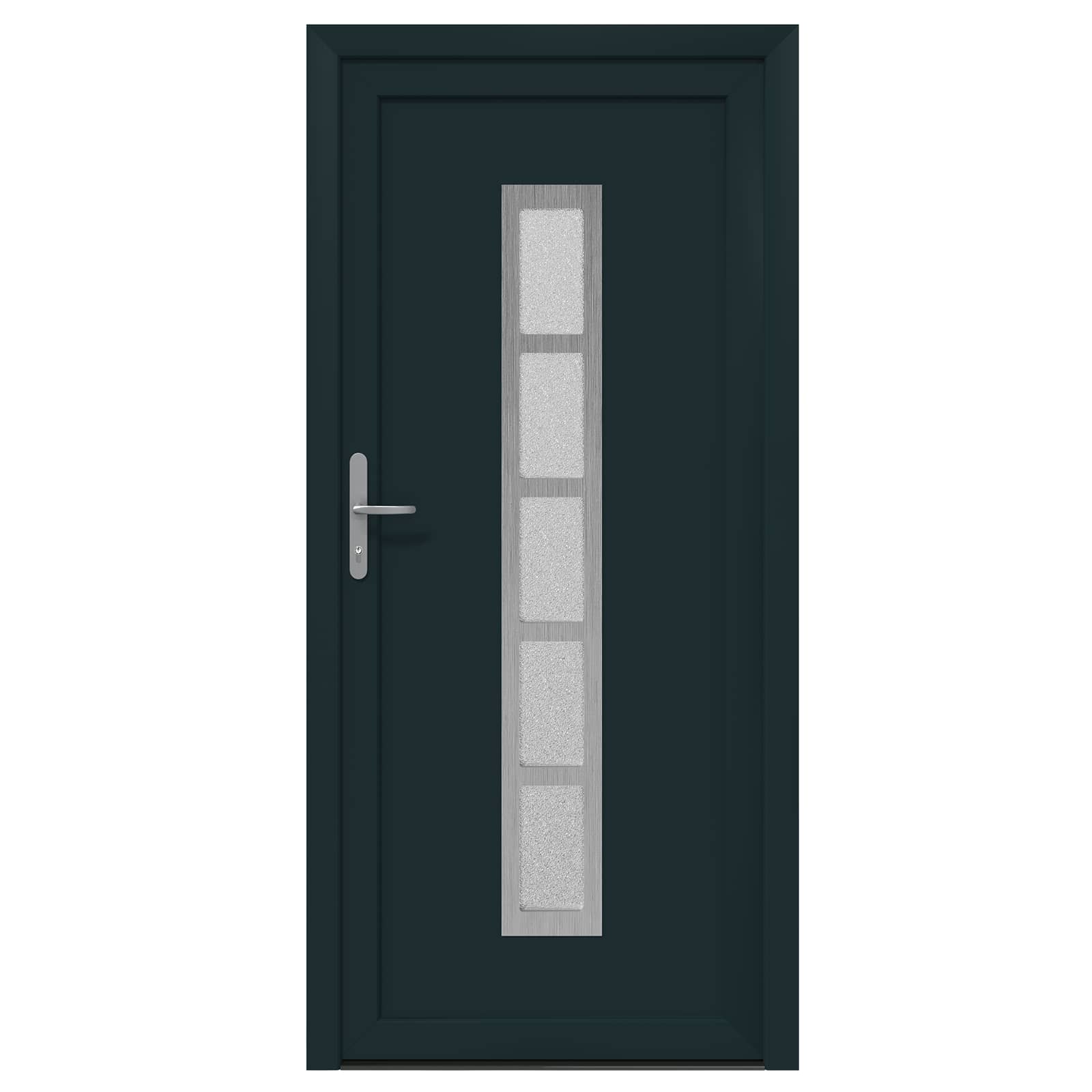 Porta Frontale Antracite 108 x 208 cm PVC | homemem39