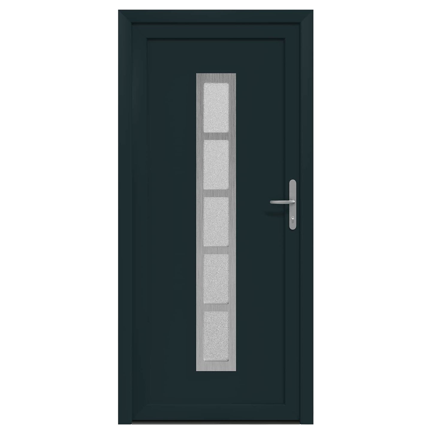 Porta Frontale Antracite 98 x 200 cm PVC | homemem39