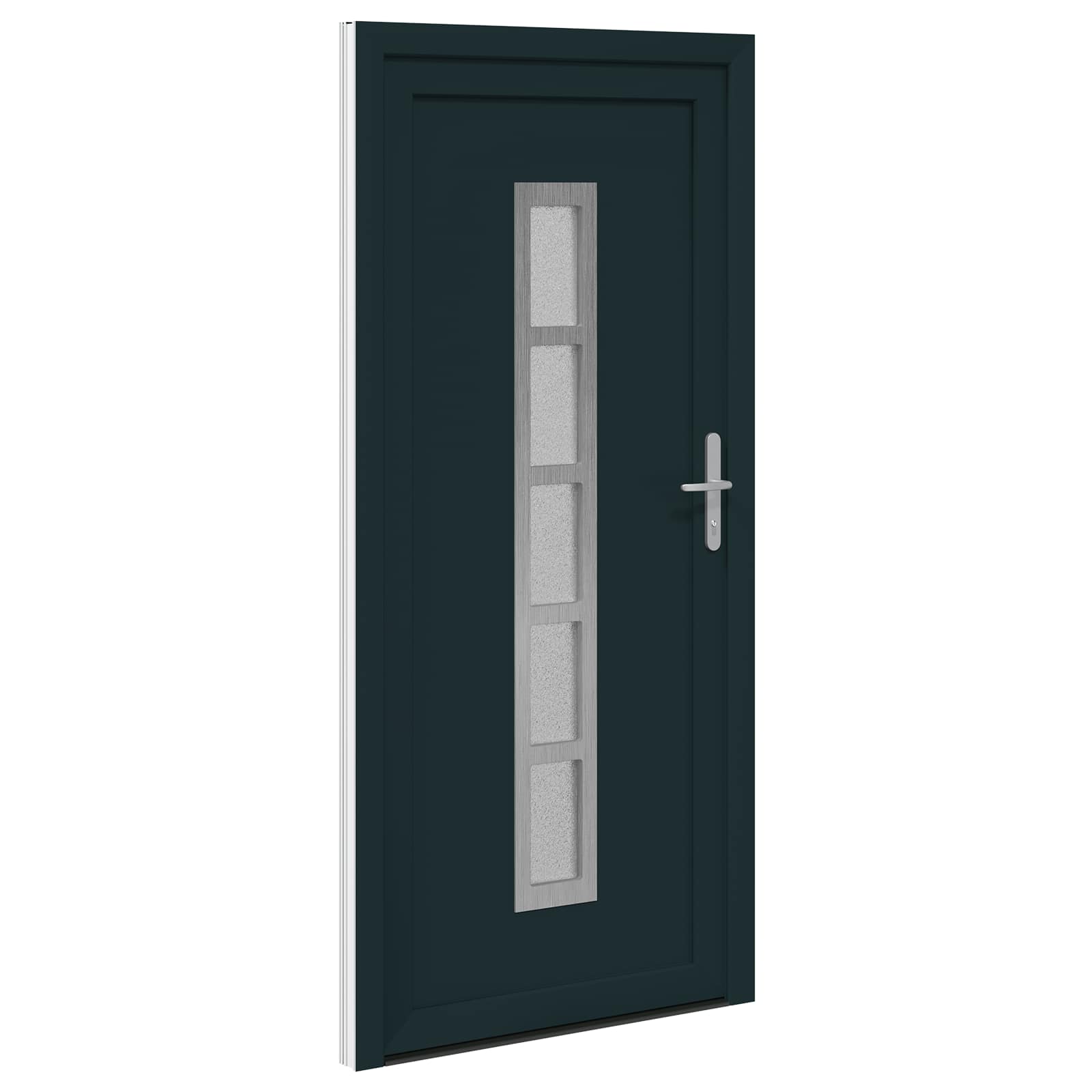 Porta Frontale Antracite 98 x 208 cm PVC | homemem39
