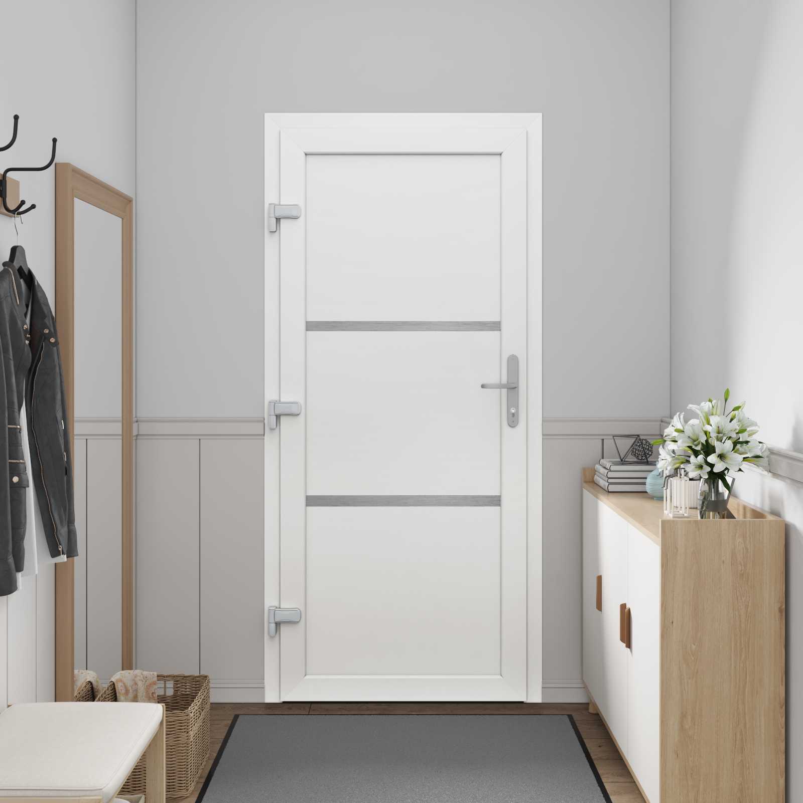 Porta Frontale Bianco 98 x 200 cm PVC | homemem39