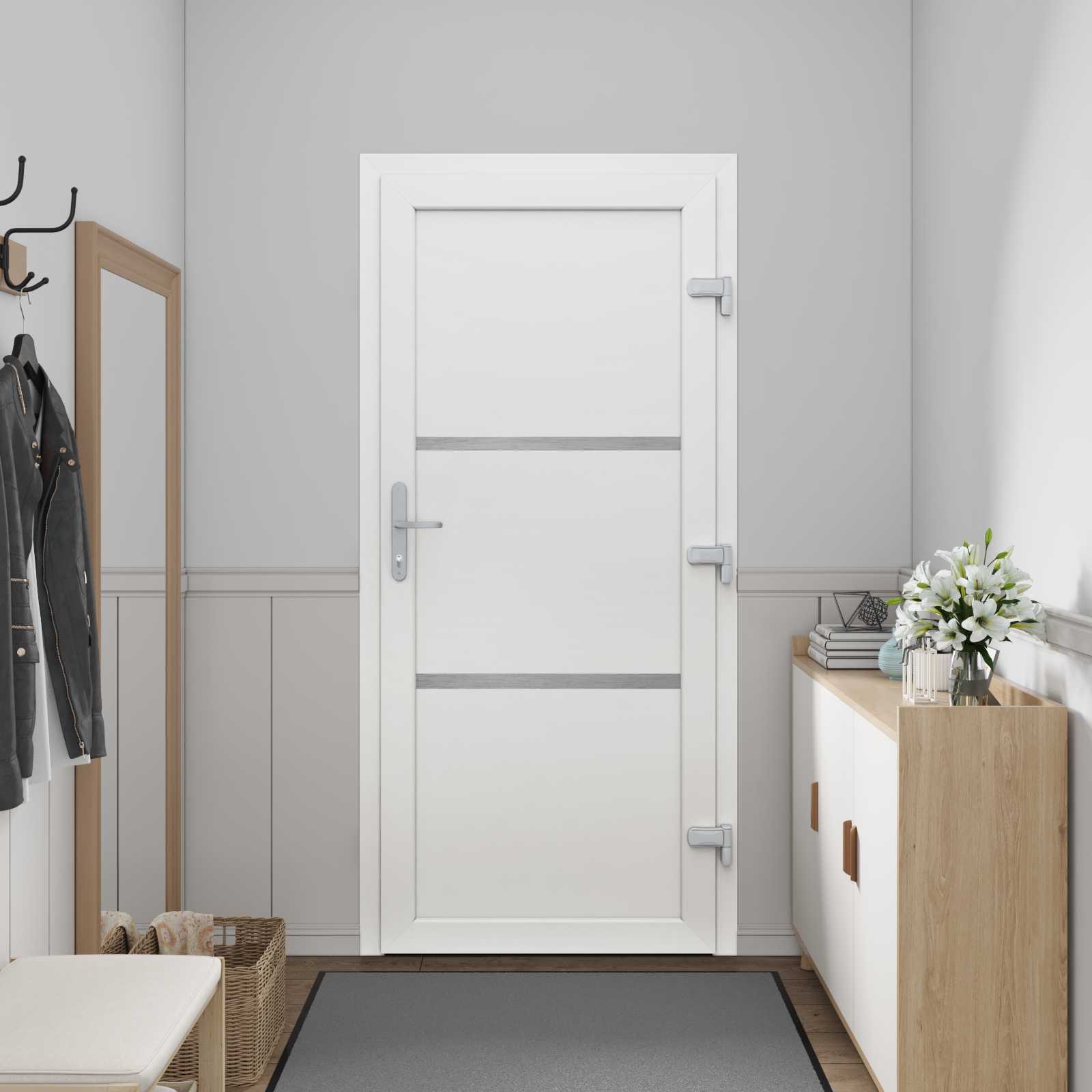 Porta Frontale Bianco 98 x 208 cm PVC | homemem39