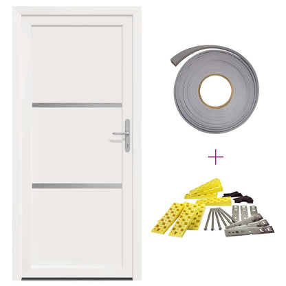 Porta Frontale Bianco 108 x 208 cm PVC | homemem39