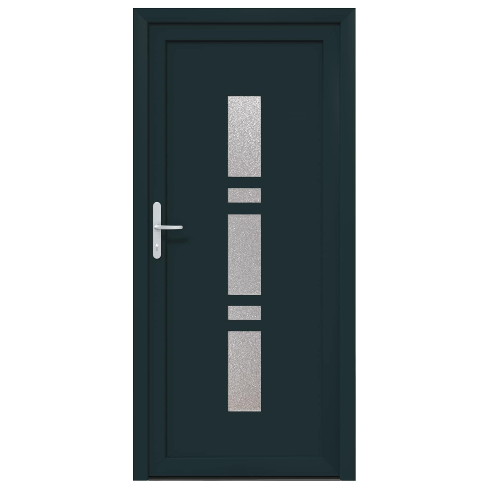 Porta Frontale Antracite 88 x 200 cm PVC | homemem39