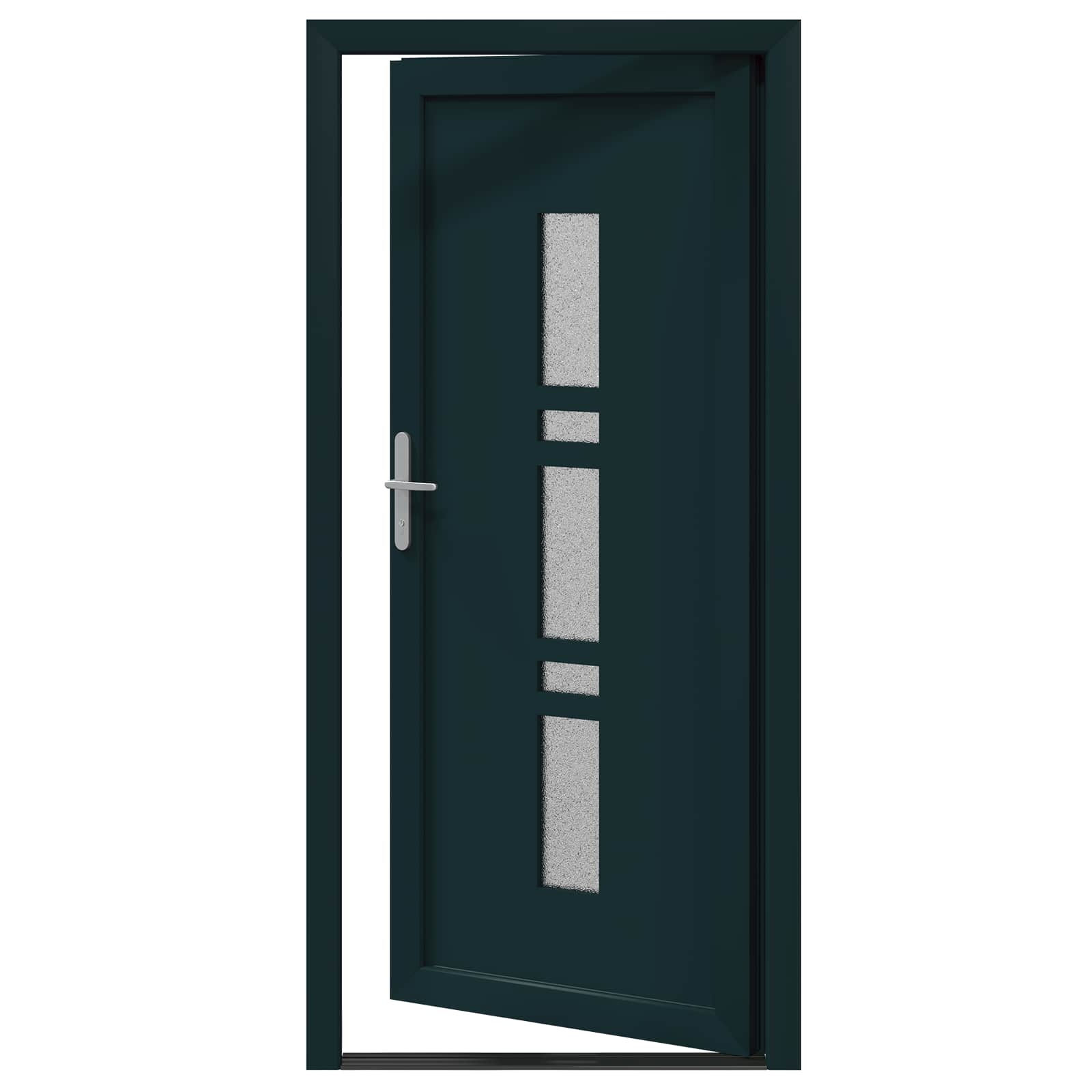 Porta Frontale Antracite 98 x 200 cm PVC | homemem39