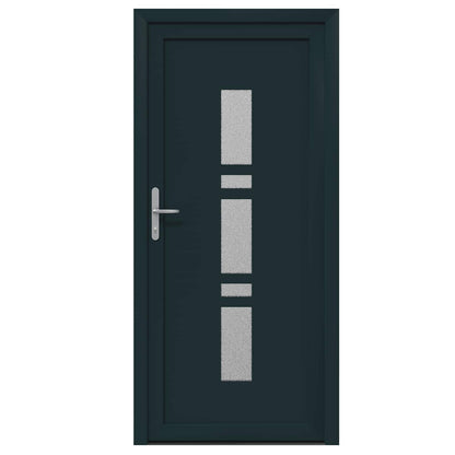 Porta Frontale Antracite 98 x 200 cm PVC | homemem39