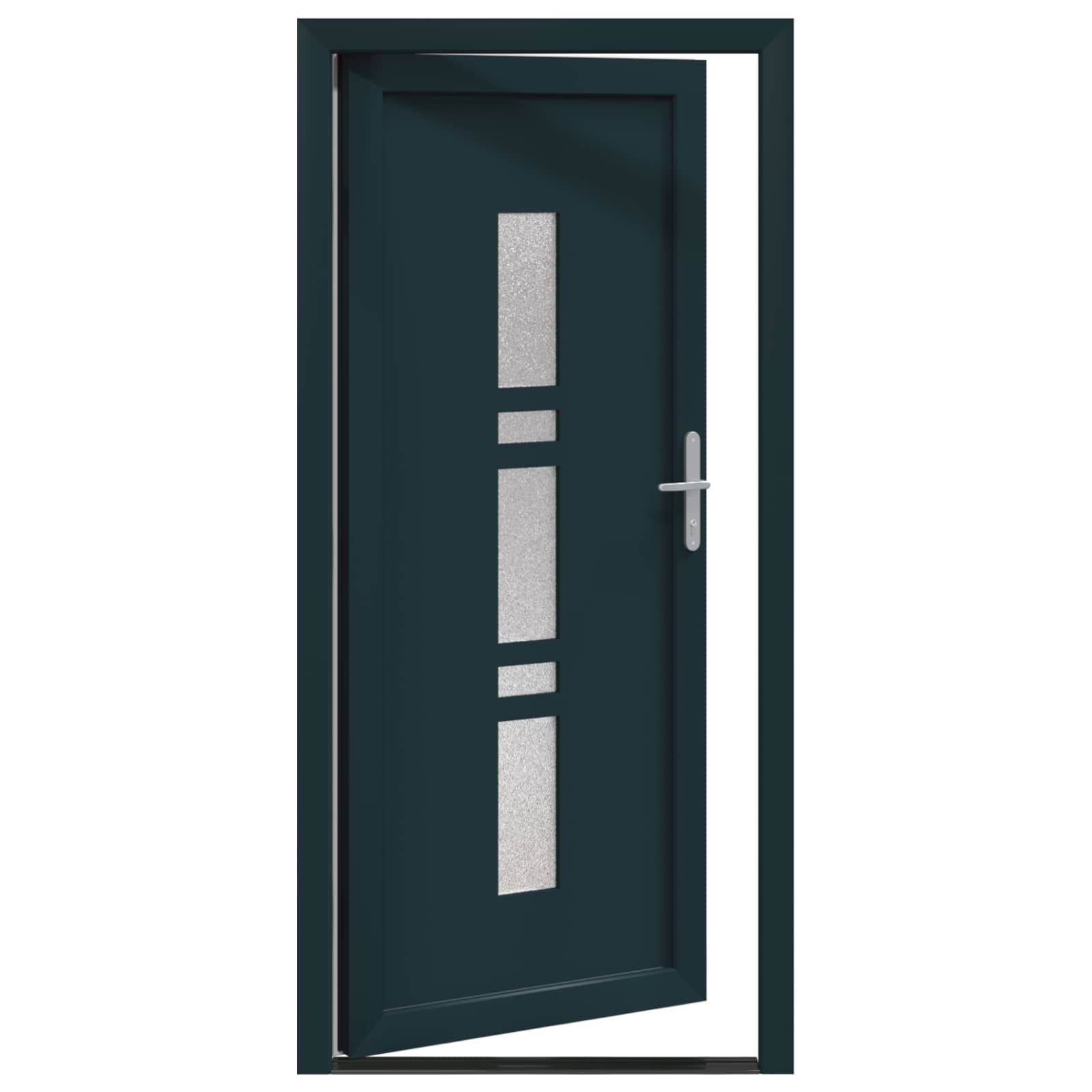 Porta Frontale Antracite 98 x 200 cm PVC | homemem39