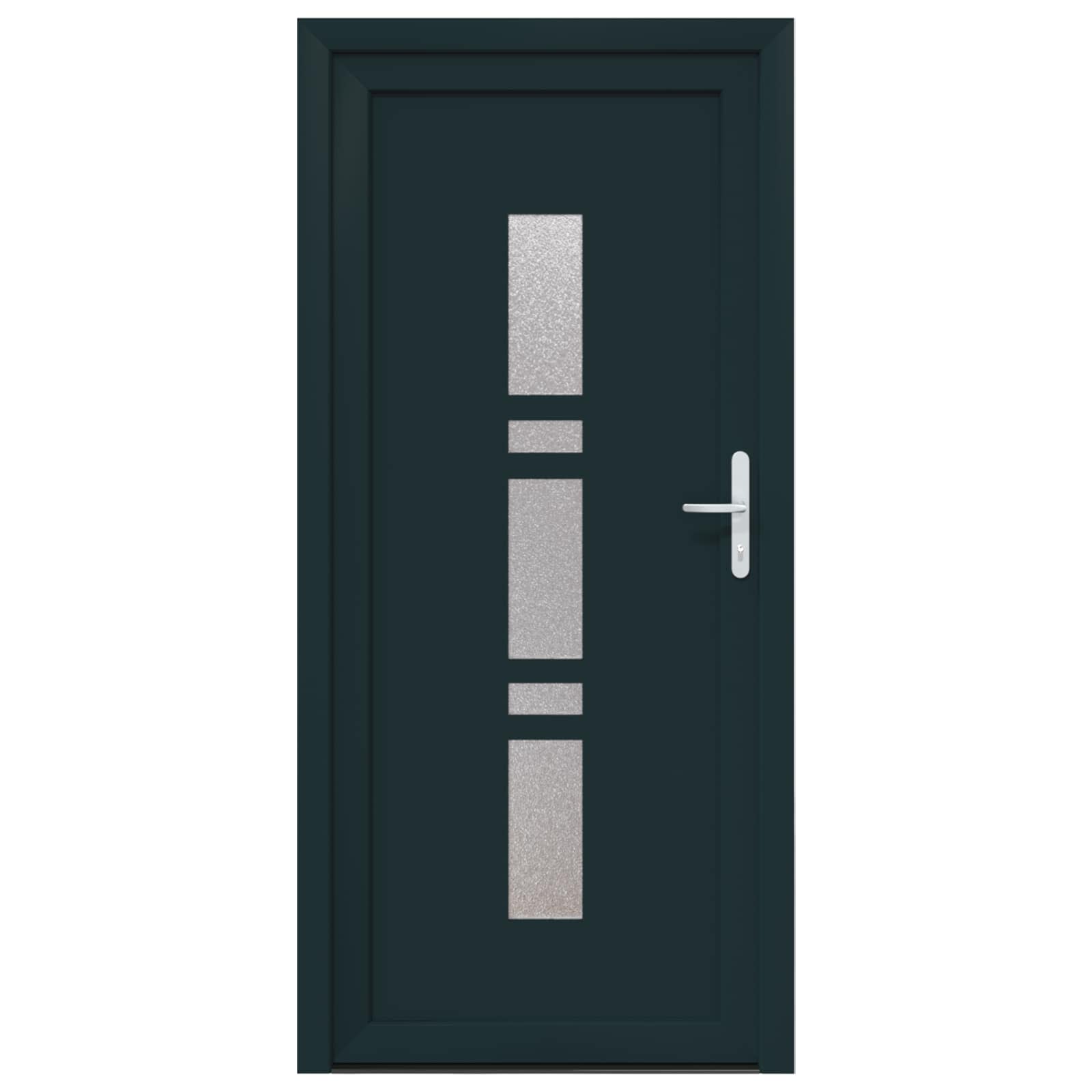 Porta Frontale Antracite 98 x 208 cm PVC | homemem39