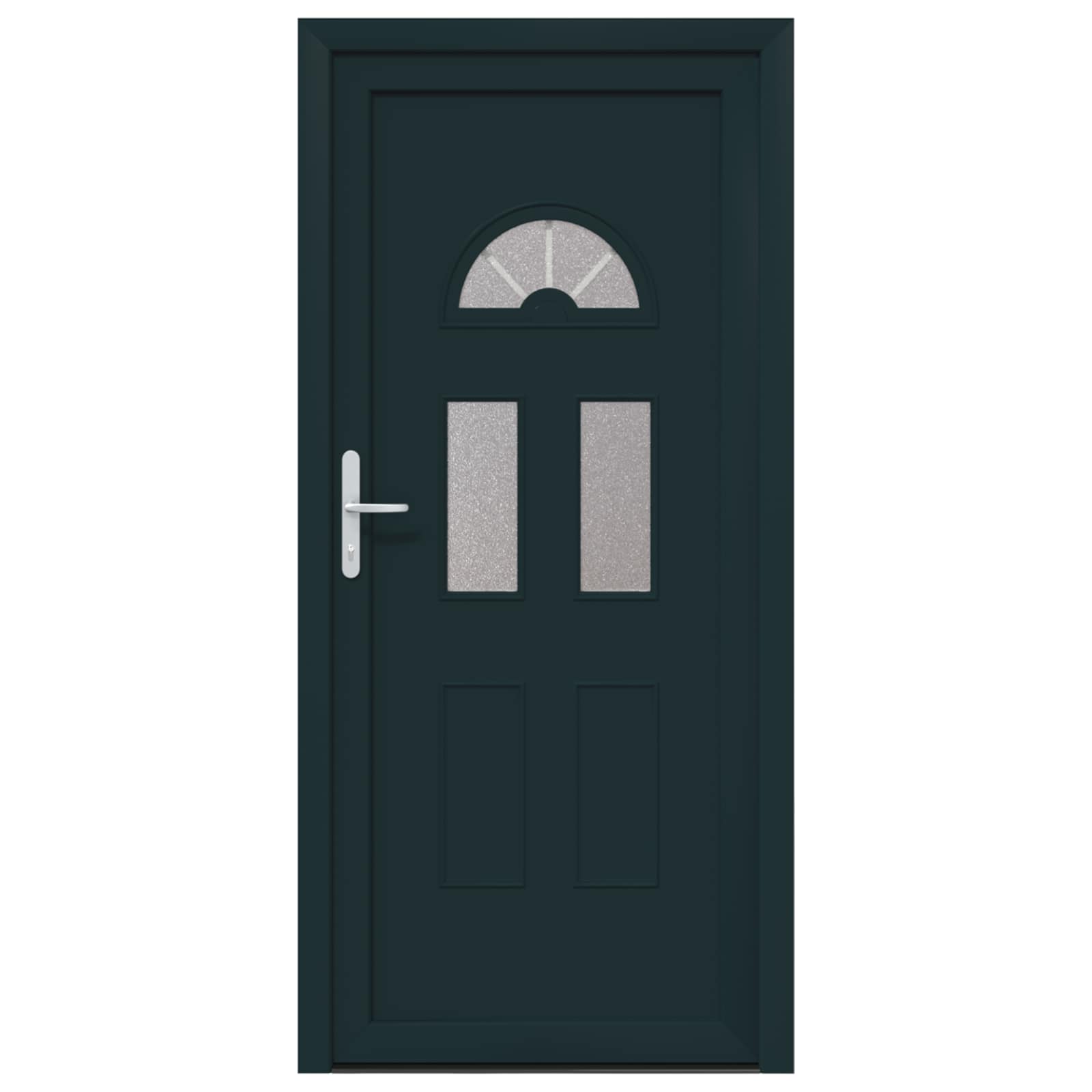Porta Frontale Antracite 98 x 198 cm PVC | homemem39