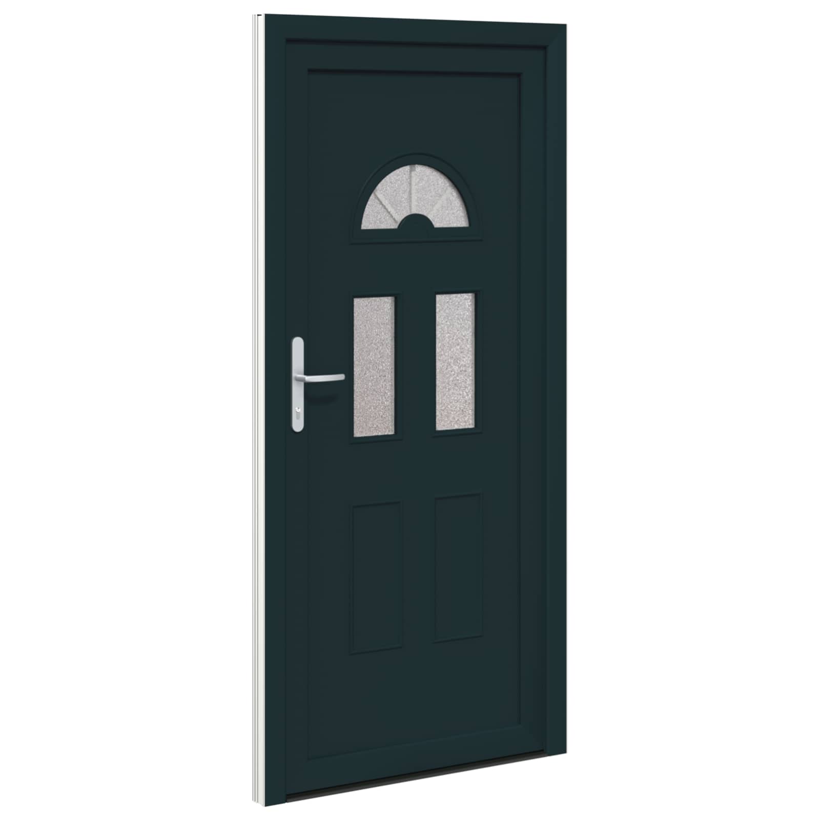 Porta Frontale Antracite 88 x 200 cm PVC | homemem39