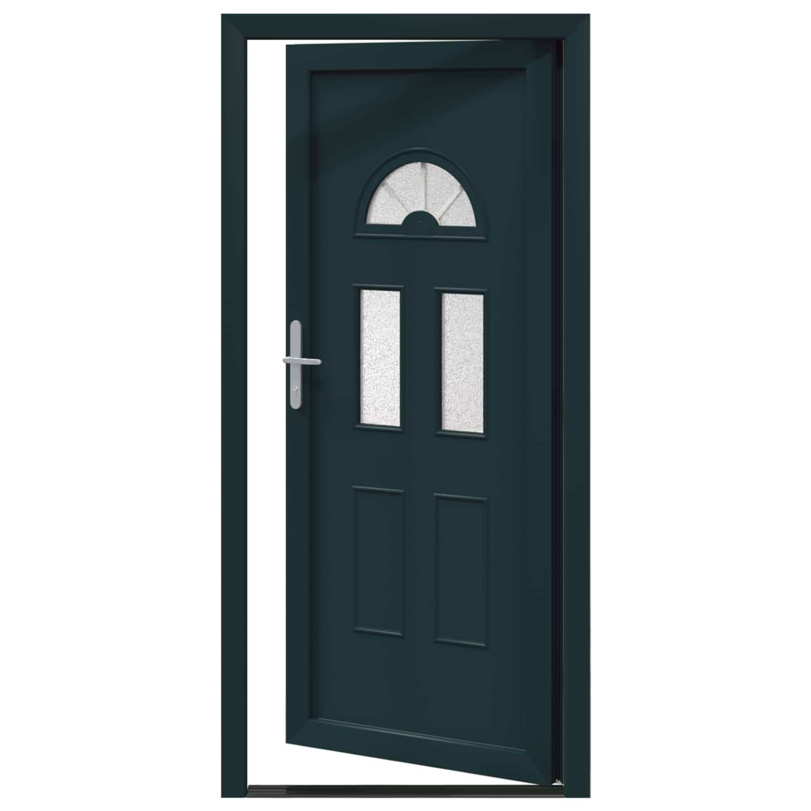 Porta Frontale Antracite 88 x 200 cm PVC | homemem39