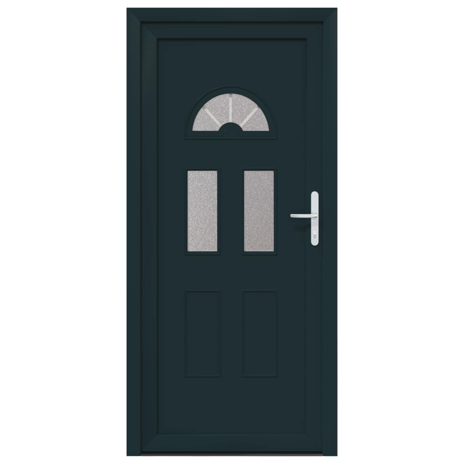 Porta Frontale Antracite 98 x 208 cm PVC | homemem39