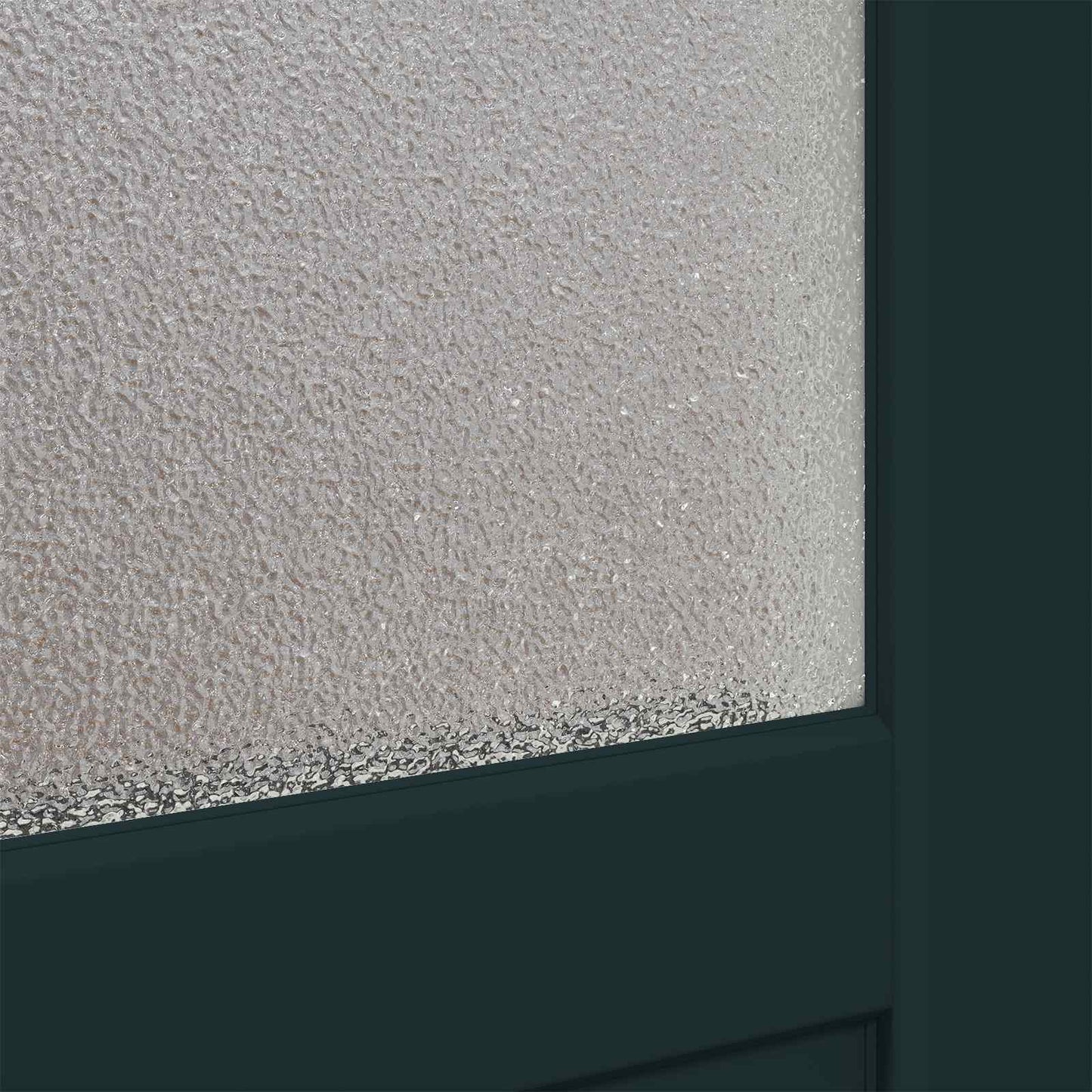 Porta d'ingresso laterale Antracite 98 x 198 cm PVC