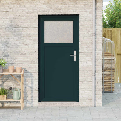 Porta d'ingresso laterale Antracite 88 x 198 cm PVC | homemem39