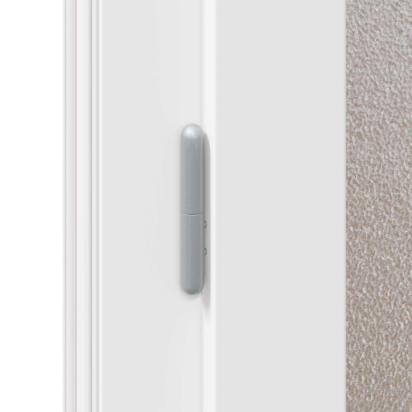 Porta d'ingresso laterale Bianco 98 x 198 cm PVC | homemem39