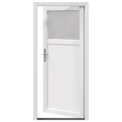 Porta d'ingresso laterale Bianco 88 x 198 cm PVC | homemem39