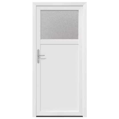 Porta d'ingresso laterale Bianco 88 x 198 cm PVC | homemem39