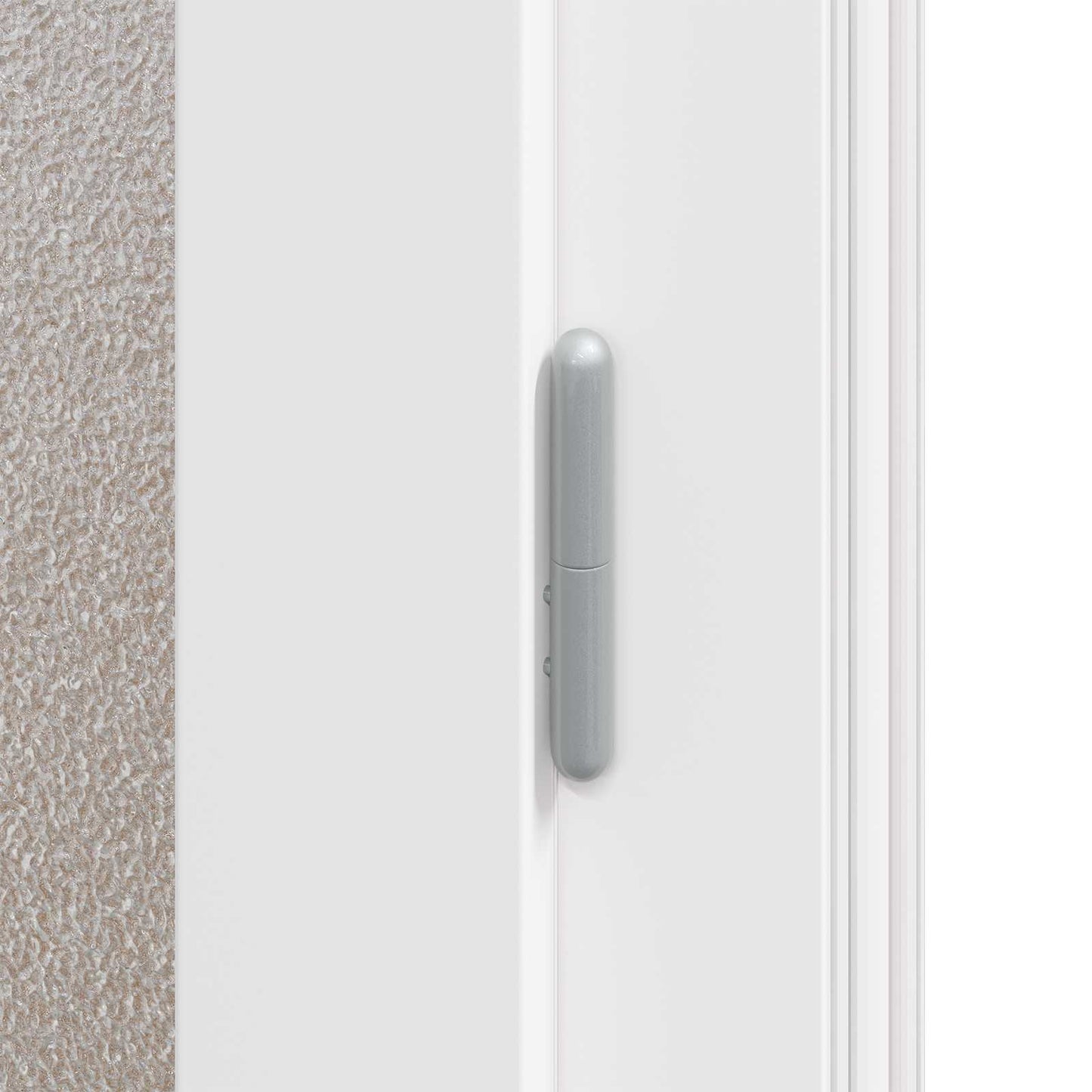 Porta d'ingresso laterale Bianco 98 x 198 cm PVC | homemem39