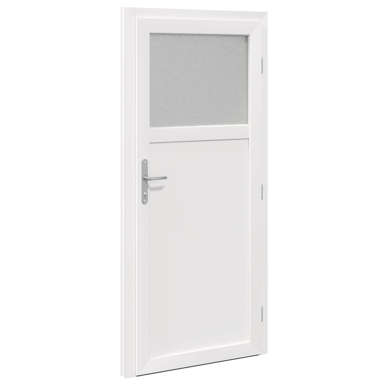 Porta d'ingresso laterale Bianco 98 x 198 cm PVC | homemem39