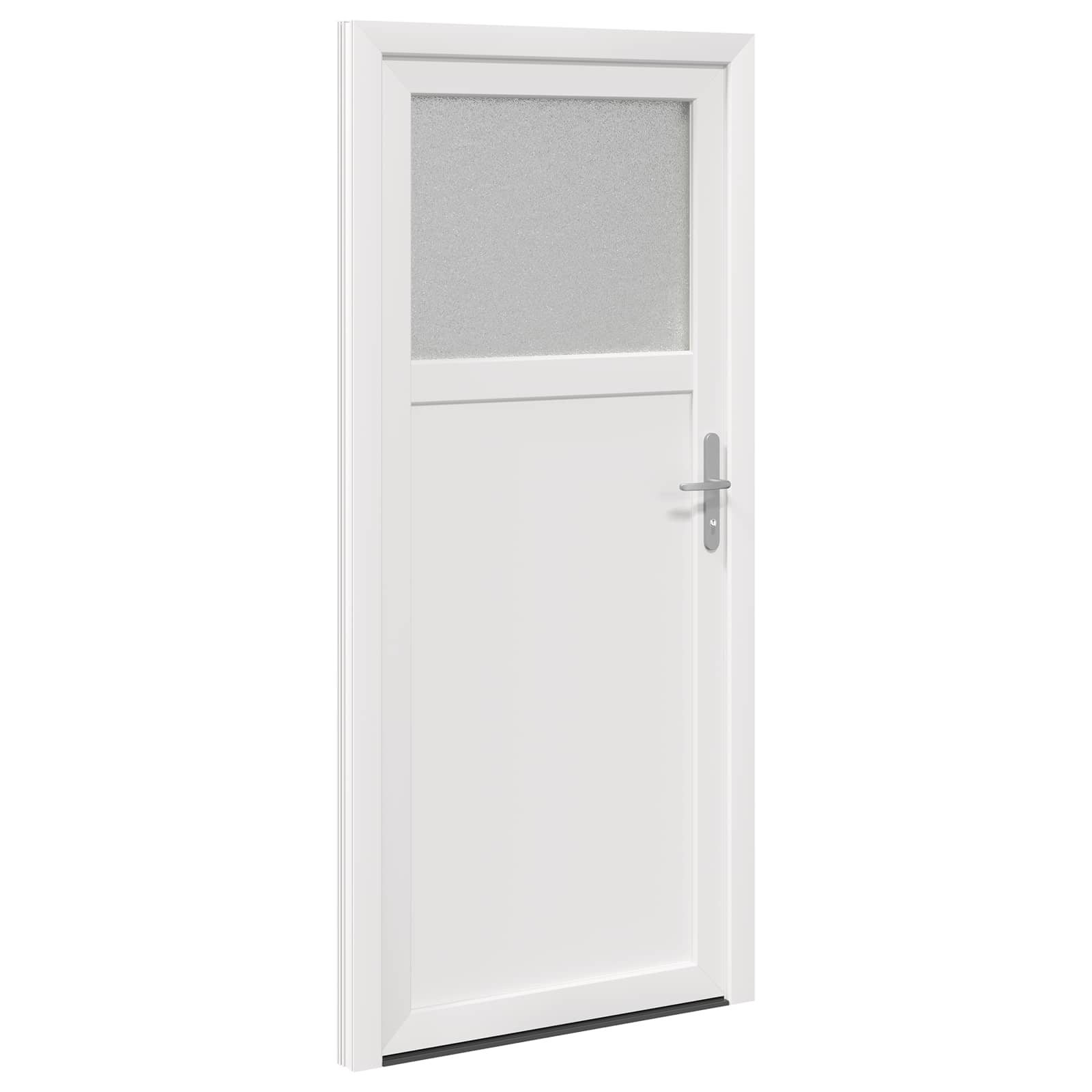 Porta d'ingresso laterale Bianco 88 x 198 cm PVC | homemem39
