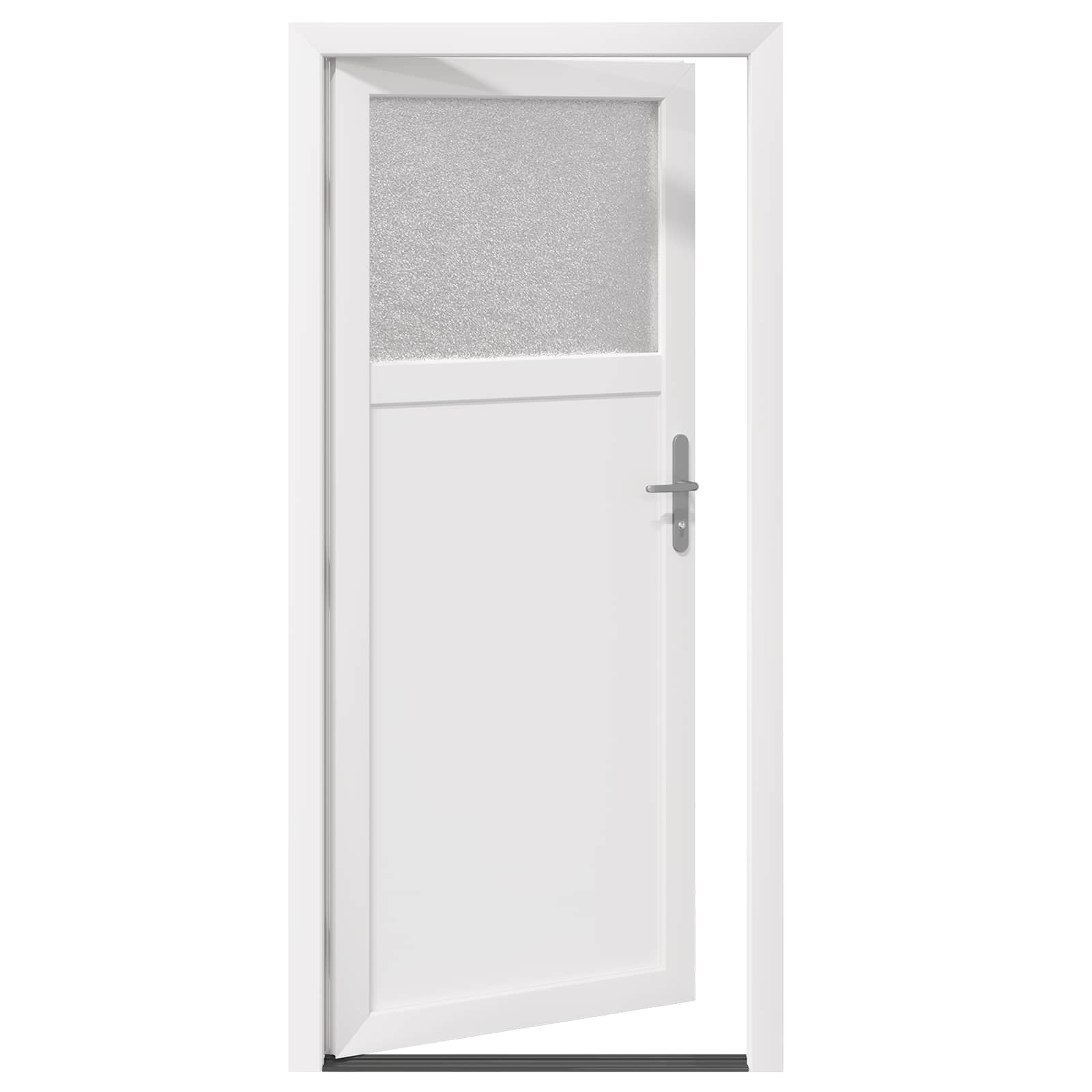 Porta d'ingresso laterale Bianco 88 x 198 cm PVC | homemem39