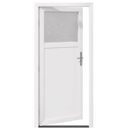 Porta d'ingresso laterale Bianco 88 x 198 cm PVC | homemem39