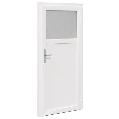 Porta d'ingresso laterale Bianco 88 x 198 cm PVC | homemem39