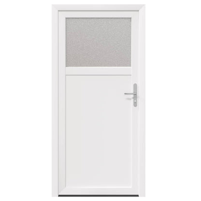 Porta d'ingresso laterale Bianco 88 x 198 cm PVC | homemem39