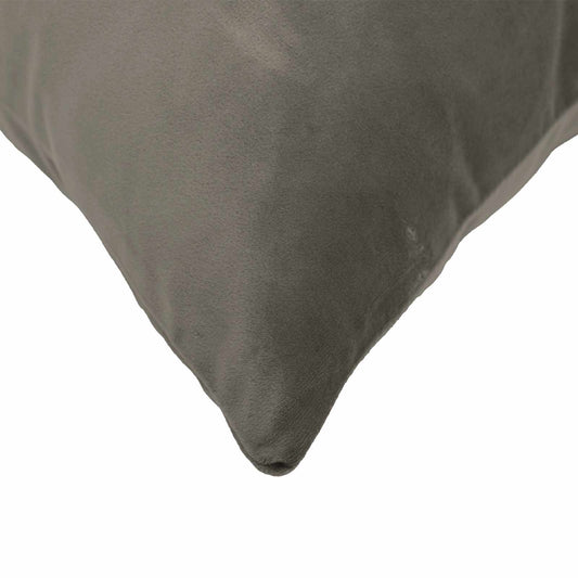 Cuscino con cuscino HEERLEN 6 pz Grigio Chiaro Velluto | homemem39